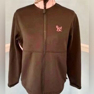 Jacket coat womans size medium Bushmaster lined black/pink camo